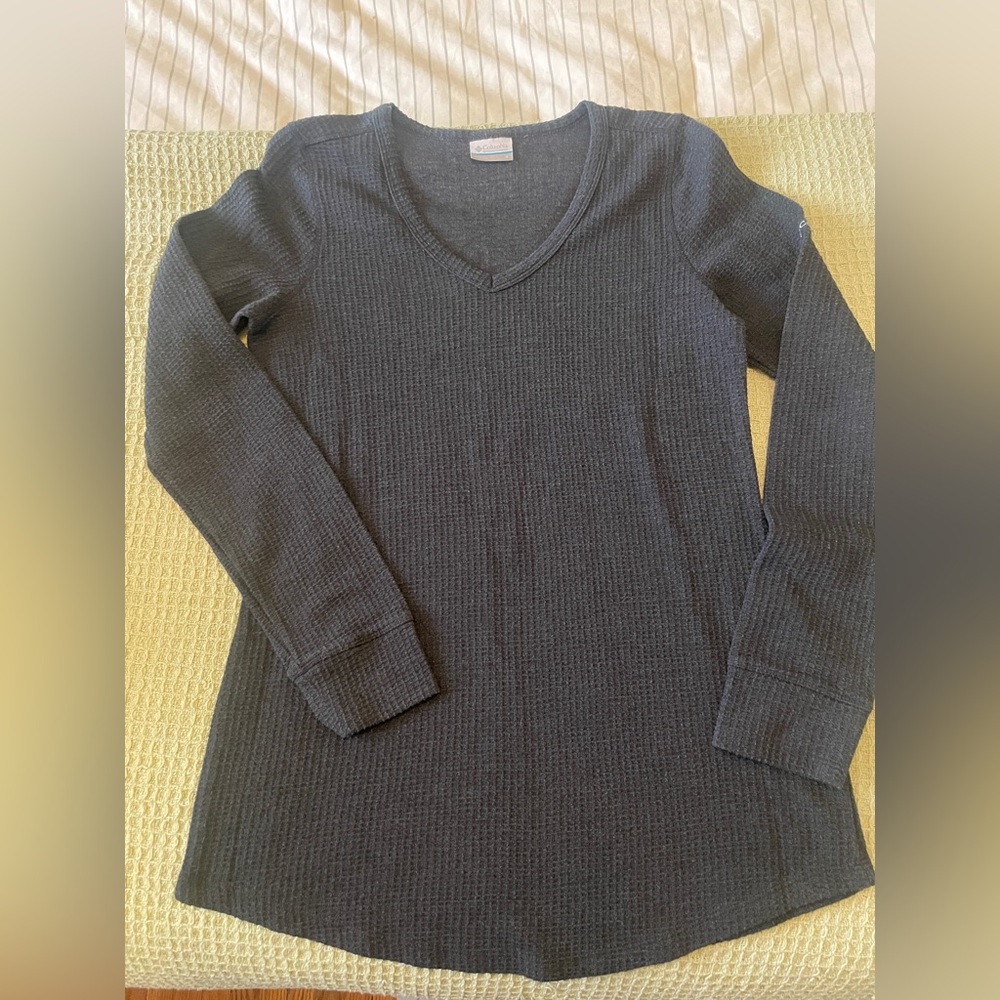 Columbia Women's Long Sleeve Thermal Top - Dark Gray